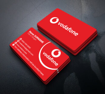 Vodofone Business Cards Printing 1000 Pcs (VK0195)