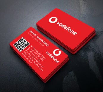 Vodofone Business Cards Printing 1000 Pcs (VK0197)