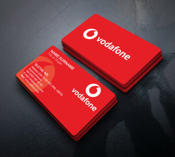 Vodofone Business Cards Printing 1000 Pcs (VK0198)