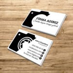 Fotografçı Kartvizit Baskı (Md:PH002)