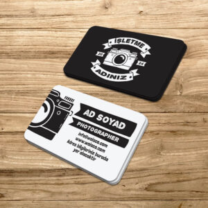 Fotografçı Kartvizit Baskı (Md:PH008)