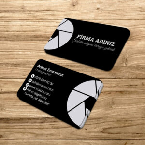 Fotografçı Kartvizit Baskı (Md:PH003)