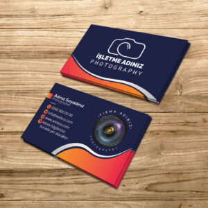 Fotografçı Kartvizit Baskı (Md:PH004)