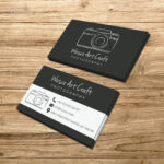 Fotografçı Kartvizit Baskı (Md:PH006)