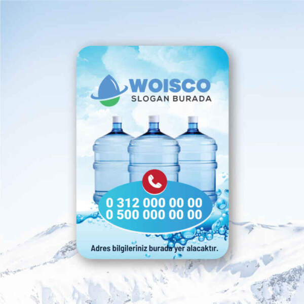 Sucu Magnet Baskı 1000 Adet- Md:S012