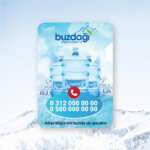 Buzdağı Sucu Magnet Baskı - Md:S023