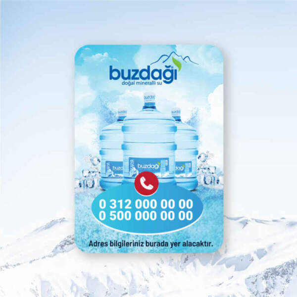 Buzdağı Sucu Magnet (Su Bayii) - Md:S023