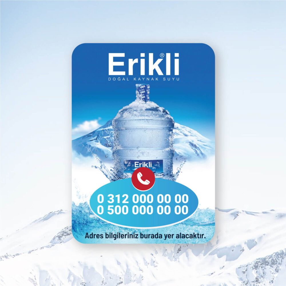 Erikli Sucu Magnet (Su Bayii) - Md:S026
