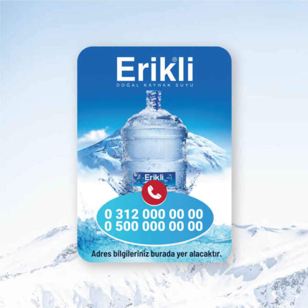 Erikli Sucu Magnet (Su Bayii) - Md:S026