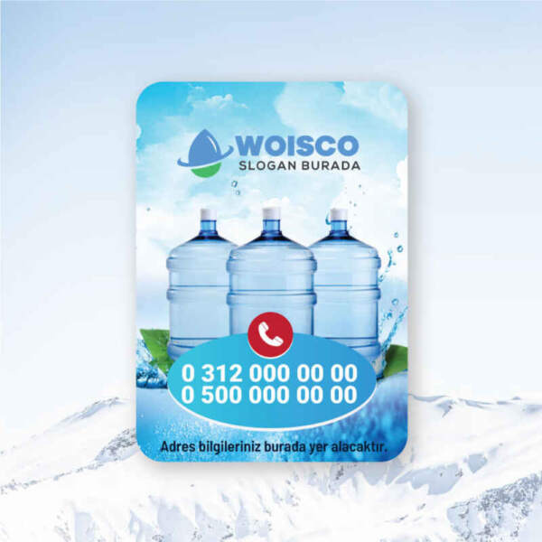 Sucu Magnet Baskı 1000 Adet - Md:S013