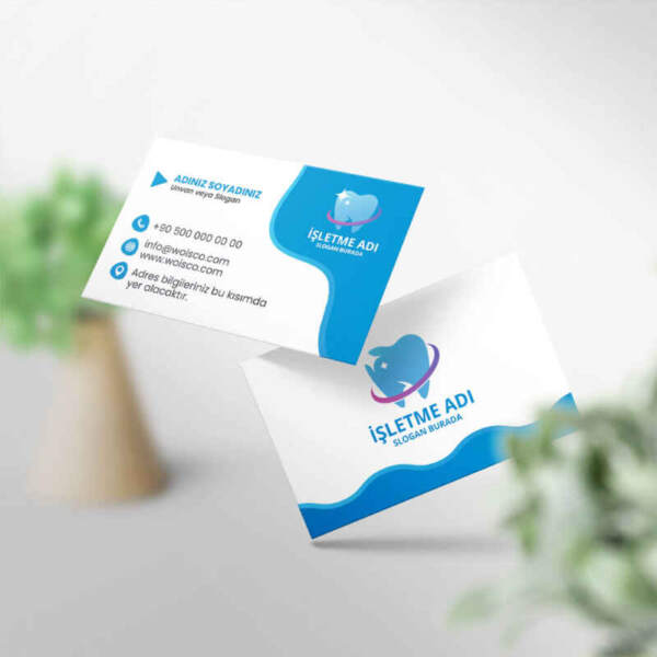 Diş Hekimi Kartvizit Baskı 1000 Adet (MD: DH001)