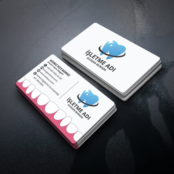 Diş Hekimi Kartvizit Baskı 1000 Adet (MD: DH007)