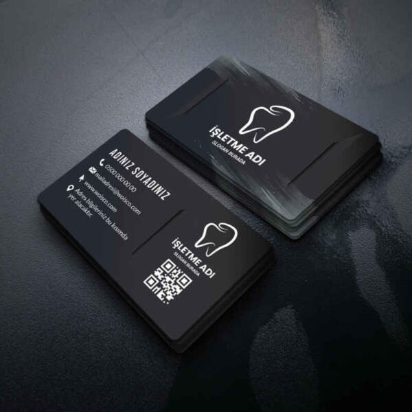 Diş Hekimi Kartvizit Baskı 1000 Adet (MD: DH009)