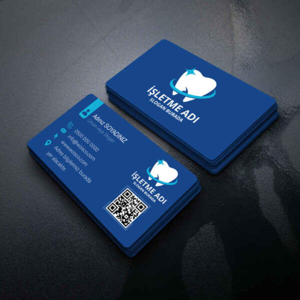 Diş Hekimi Kartvizit Baskı 1000 Adet (MD: DH010)