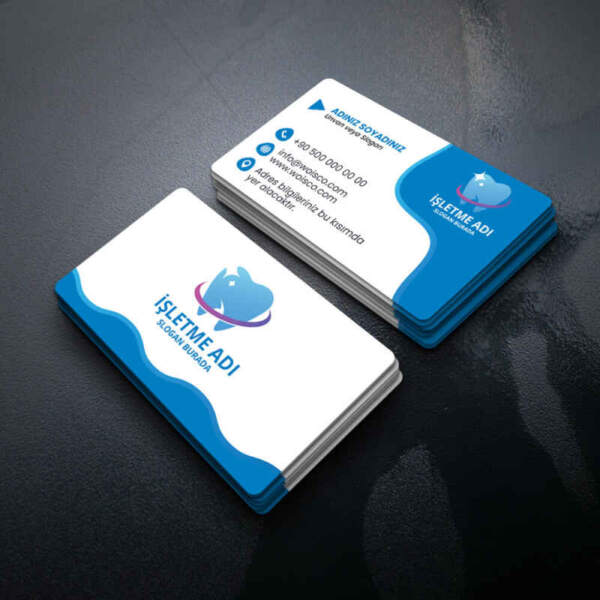 Diş Hekimi Kartvizit Baskı 1000 Adet (MD: DH001)