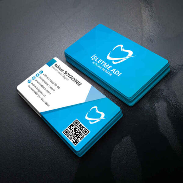 Diş Hekimi Kartvizit Baskı 1000 Adet / Kartvizit Bastırma