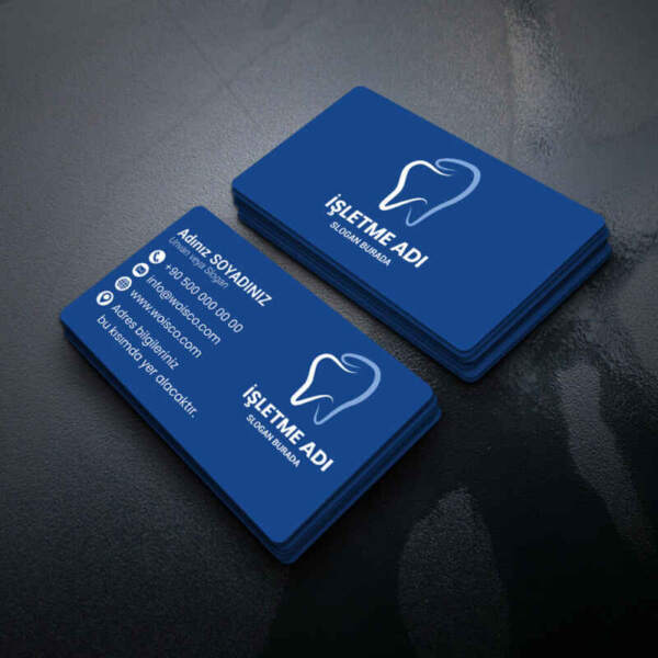 Diş Hekimi Kartvizit Baskı 1000 Adet / Kartvizit Bastırma