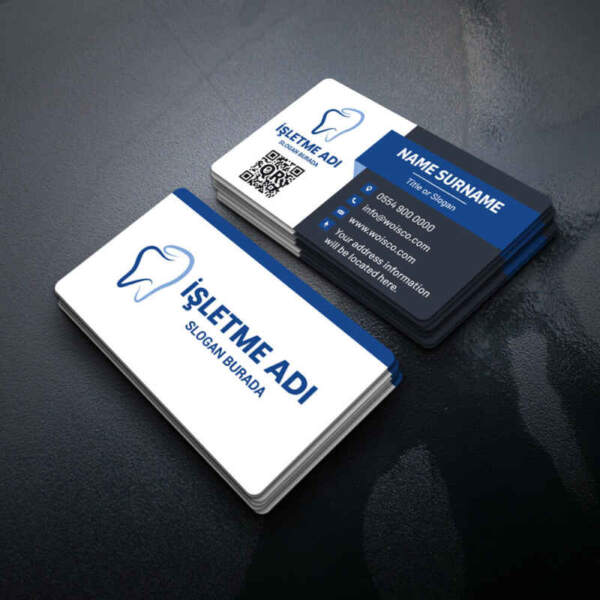 Diş Hekimi Kartvizit Baskı 1000 Adet / Kartvizit Bastırma