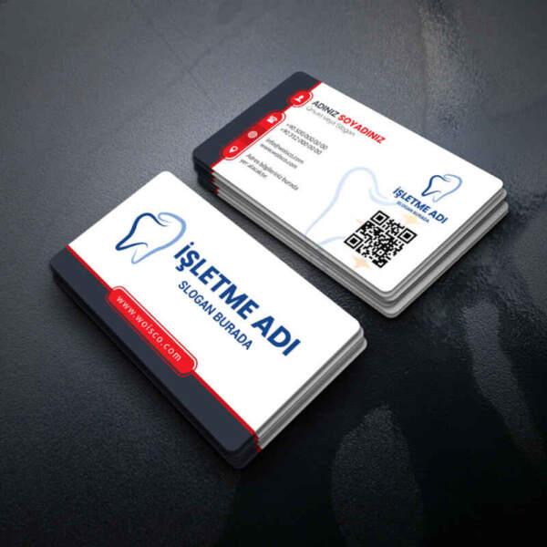 Diş Hekimi Kartvizit Baskı / 1000 Adet Kartvizit Bastırma