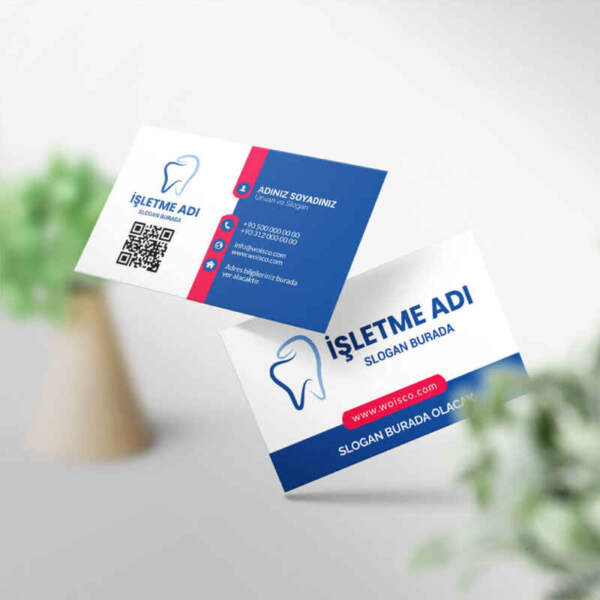 Diş Hekimi Kartvizit Baskı / 1000 Adet Kartvizit Bastırma