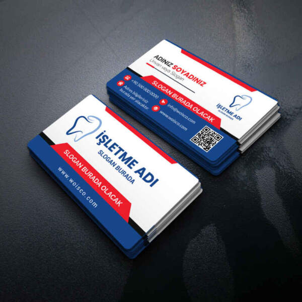 Diş Hekimi Kartvizit Baskı 1000 Adet (MD: DH032)