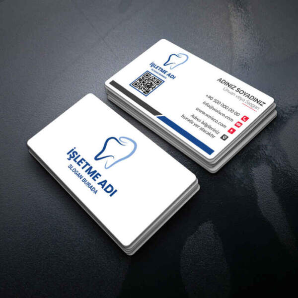 Diş Hekimi Kartvizit Baskı 1000 Adet (MD: DH033)