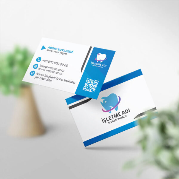 Diş Hekimi Kartvizit Baskı 1000 Adet (MD: DH004)
