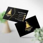 Gelinlik Kartvizit Baskı 1000 Adet (MD: GL001)