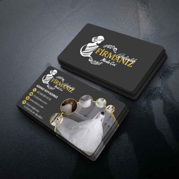 Gelinlik Kartvizit Baskı 1000 Adet (MD: GL002)