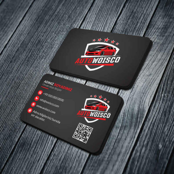 Oto Yıkama Kartvizit Baskı Md:YKN001 1000 Adet Kartvizit Bastırma