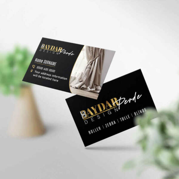 Perdeci Kartvizit Baskı / Kartvizit Bastırma