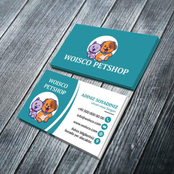 Petshop Kartvizit Baskı Md:PL001