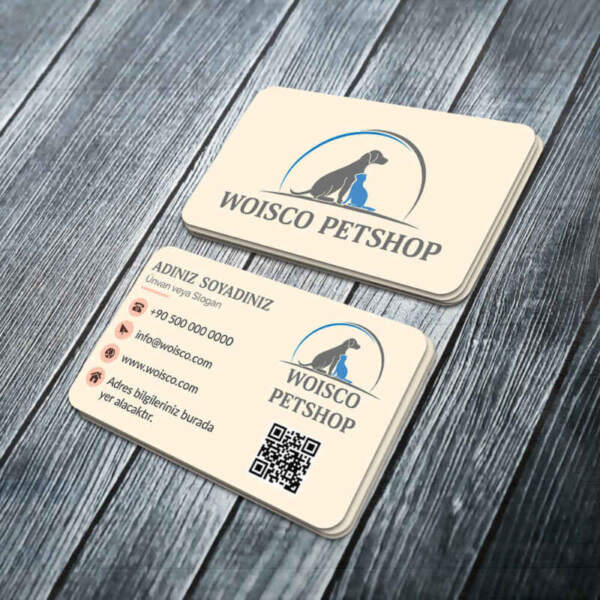 Petshop Kartvizit Baskı Md:PL007