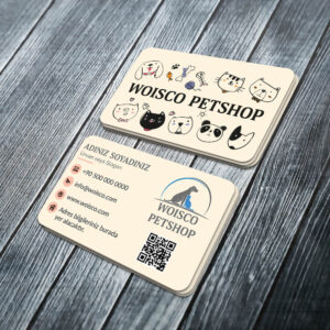 Petshop Kartvizit Baskı Md:PL008