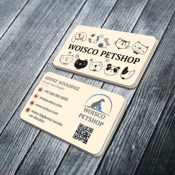 Petshop Kartvizit Baskı Md:PL008