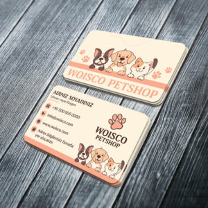 Petshop Kartvizit Baskı Md:PL009