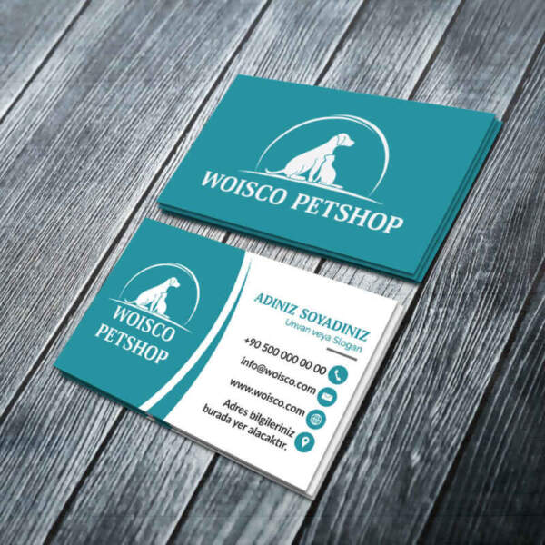 Petshop Kartvizit Baskı Md:PL002