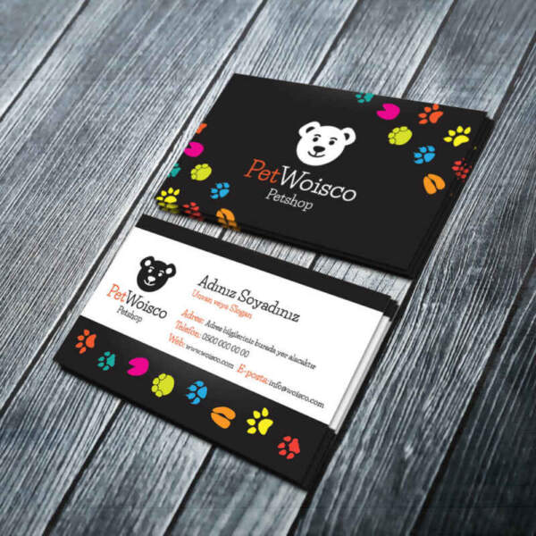 Petshop Kartvizit Baskı Md:PL003