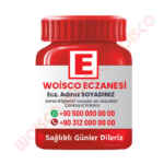 Eczane Magnet Baskı (Kırmızı) (Md:4037)