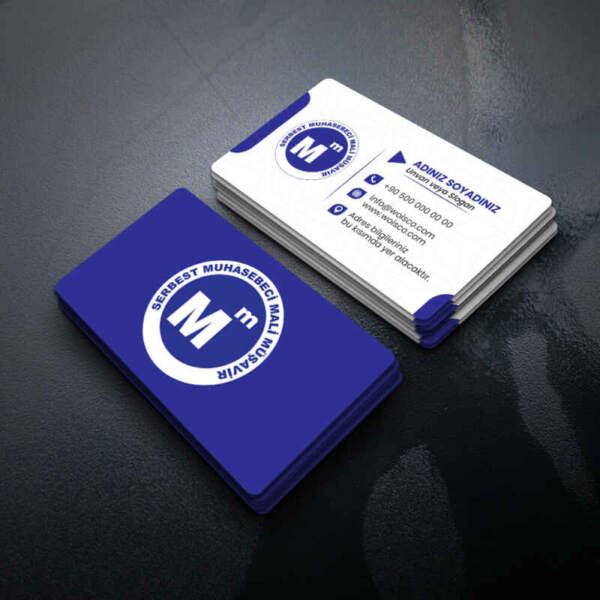 Muhasebeci Kartvizit Baskı 1000 Adet (MD: SM005)