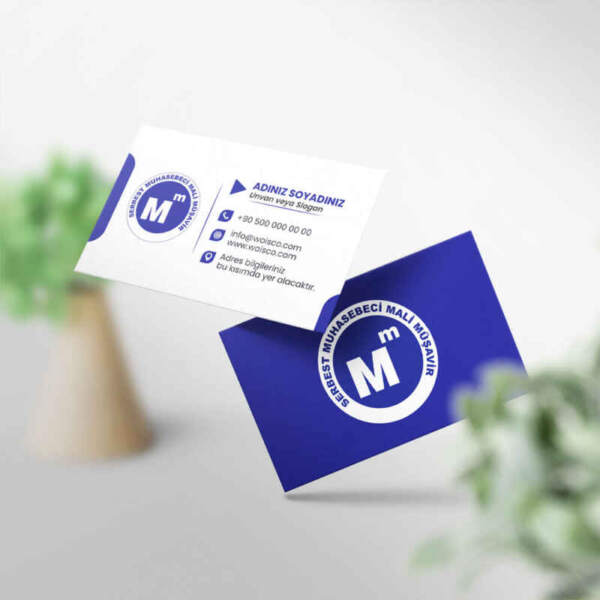Muhasebeci Kartvizit Baskı 1000 Adet (MD: SM005)