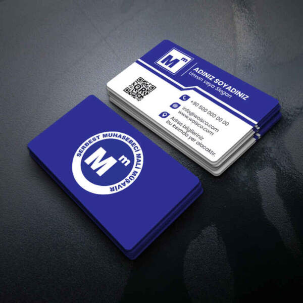 Muhasebeci Kartvizit Baskı 1000 Adet (MD: SM006)