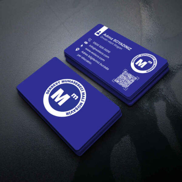 Muhasebeci Kartvizit Baskı 1000 Adet (MD: SM008)