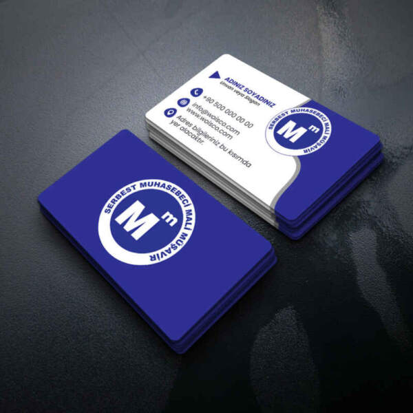 Muhasebeci Kartvizit Baskı 1000 Adet (MD: SM001)