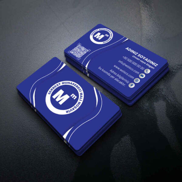 Muhasebeci Kartvizit Baskı 1000 Adet (MD: SM011)