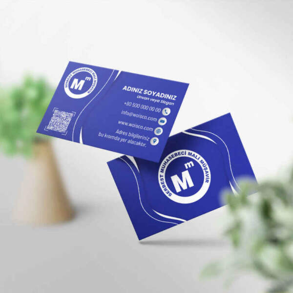 Muhasebeci Kartvizit Baskı 1000 Adet (MD: SM011)
