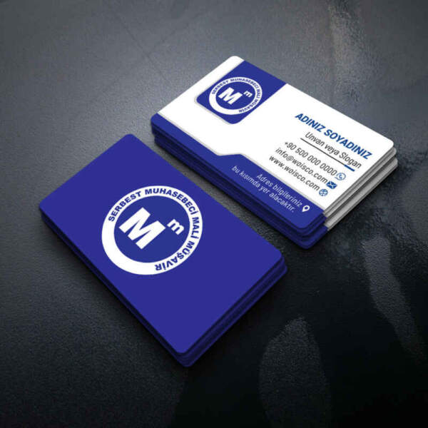 Muhasebeci Kartvizit Baskı 1000 Adet (MD: SM012)