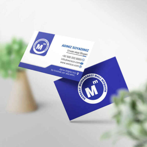 Muhasebeci Kartvizit Baskı 1000 Adet (MD: SM012)