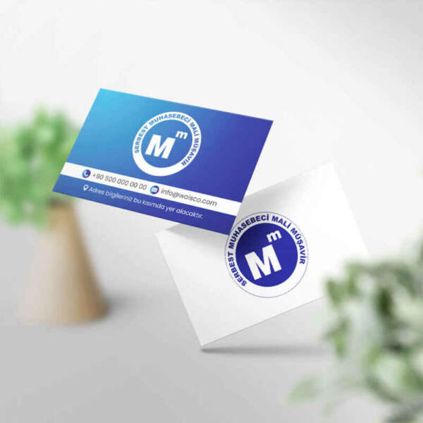 Muhasebeci Kartvizit Baskı 1000 Adet (MD: SM014)