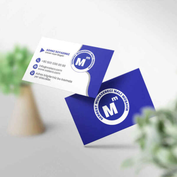 Muhasebeci Kartvizit Baskı 1000 Adet (MD: SM001)